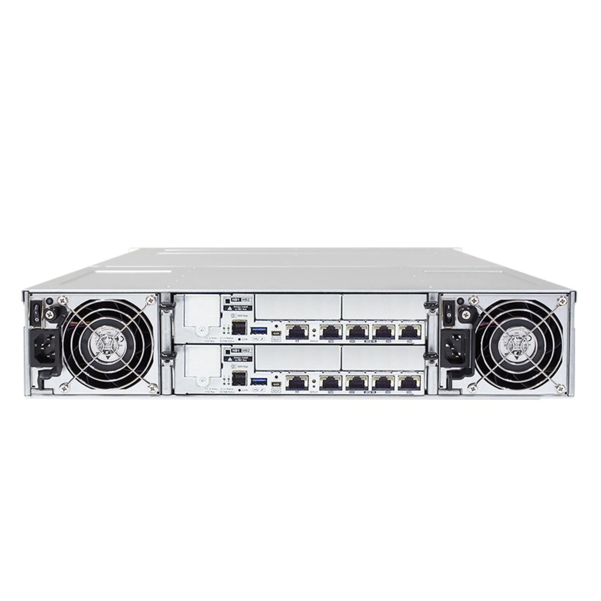 Система хранения данных Infortrend GS2012RCF-D (2xCtrl, до 12xHDD, 2xSAS12G внеш., 4x4GB, 8x1G портов iSCSI)