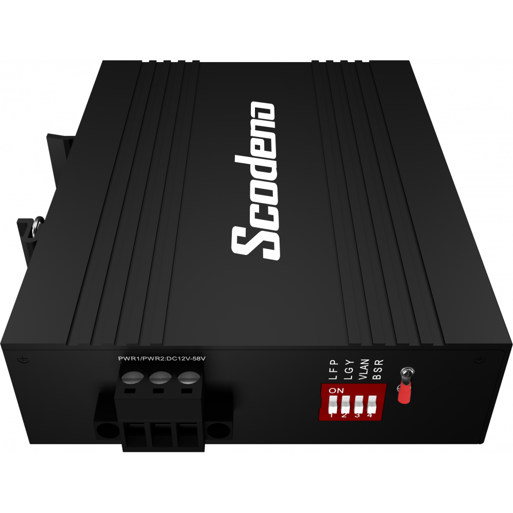 Промышленный PoE коммутатор Scodeno XPTN-9000-45-5TP 5x10/100 Base-T