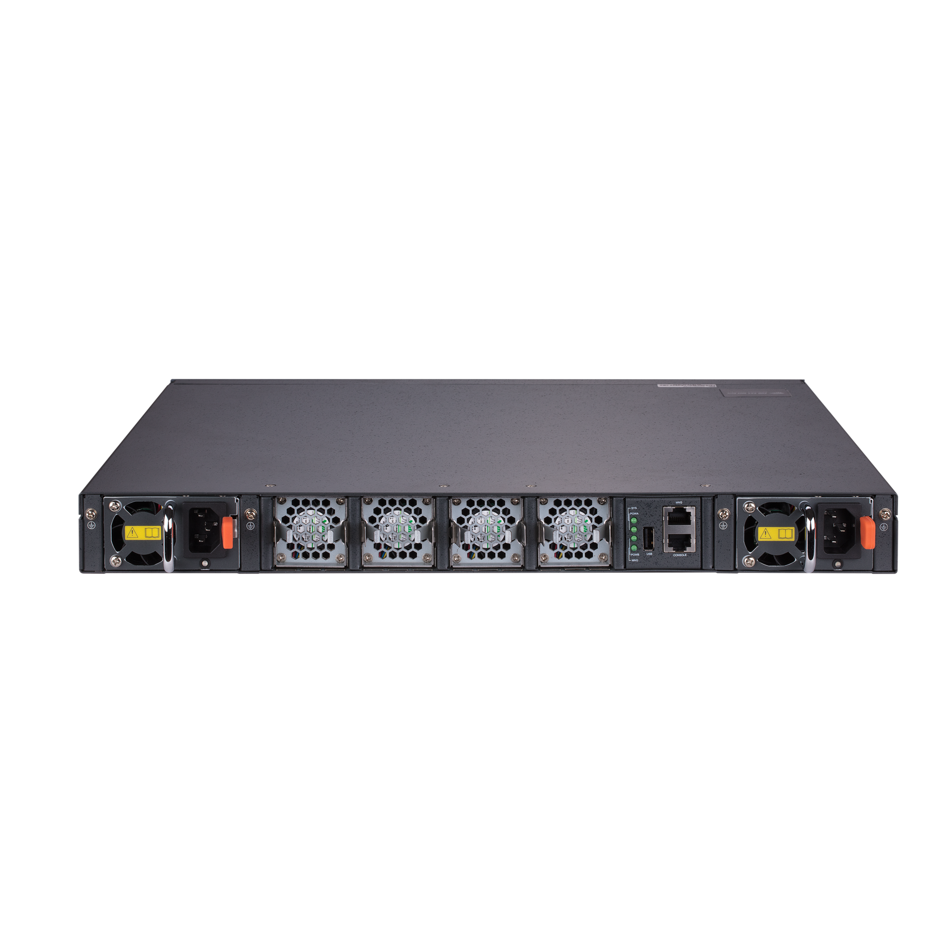 Управляемый коммутатор уровня 3 BDCOM S5864H, 48x 1/10GE SFP+, 2x 40 QSFP+, 4x 40/100GE QSFP28+. Hot Swap БП 1+1, в комплекте 2x PSU AC ~220V AC