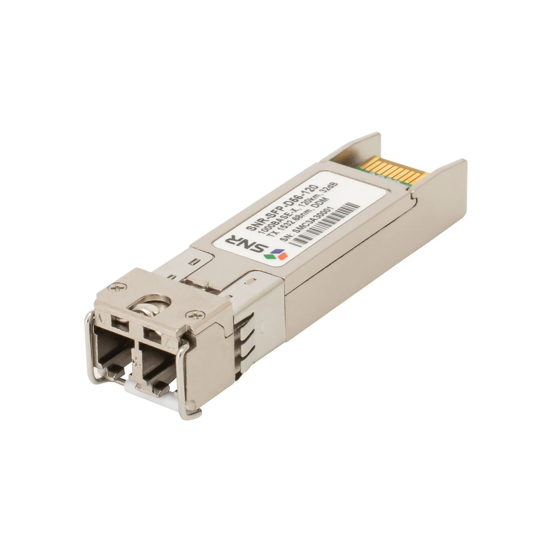 Модуль SFP 1.25G DWDM оптический, дальность до 120км (32dB), 1532.68нм