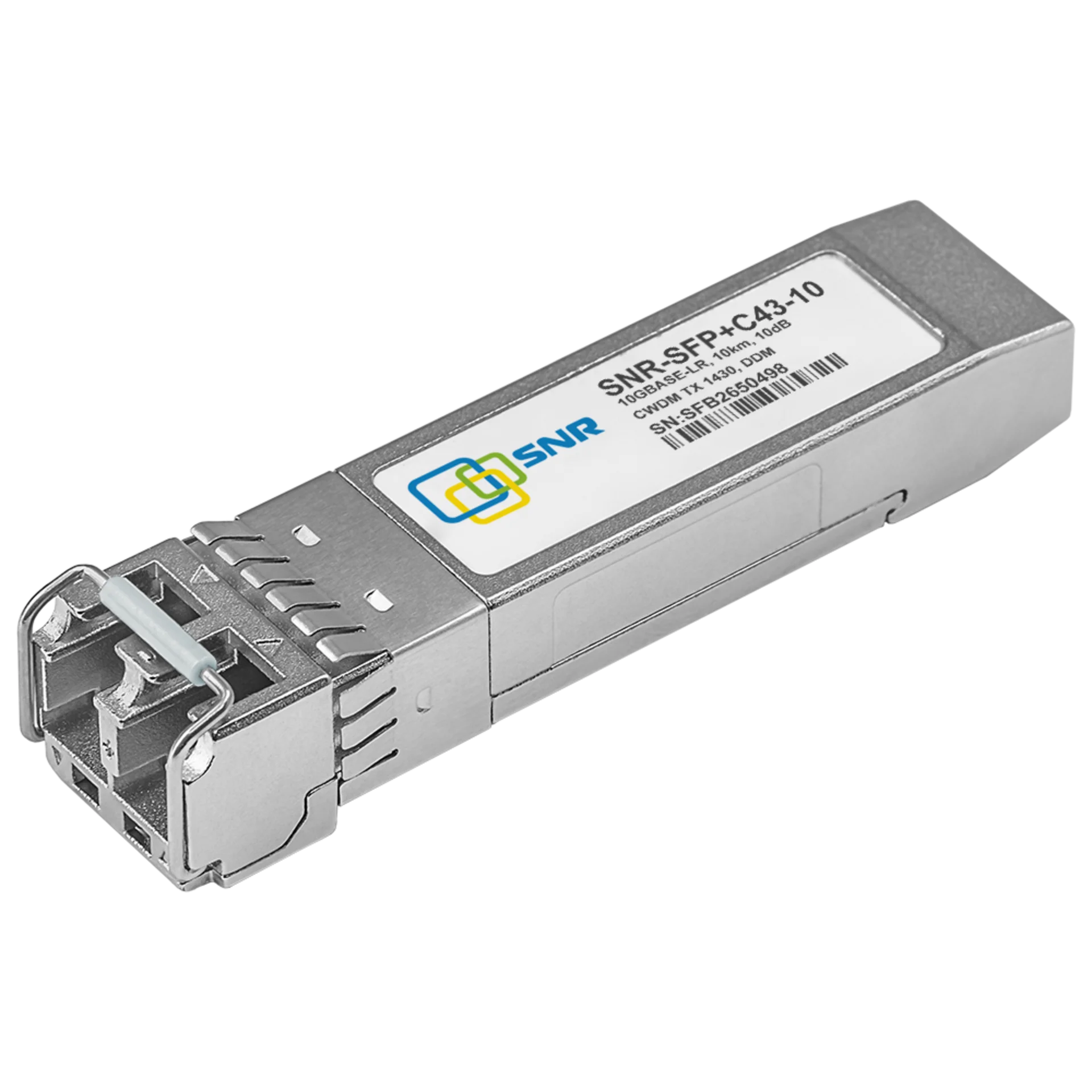 Модуль SFP+ CWDM оптический, дальность до 10км (10dB), 1430нм