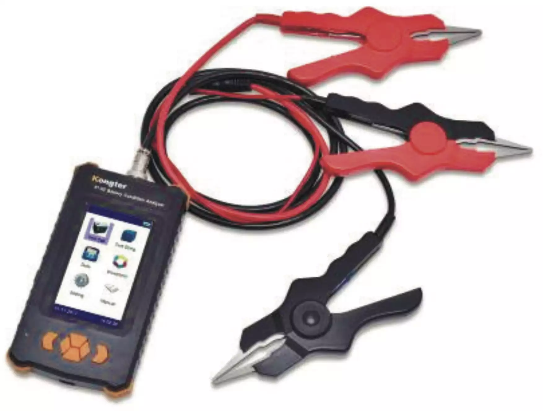 Тестер аккумуляторных батарей Kongter BT-302 c функцией тестирования сопротивления перемычек