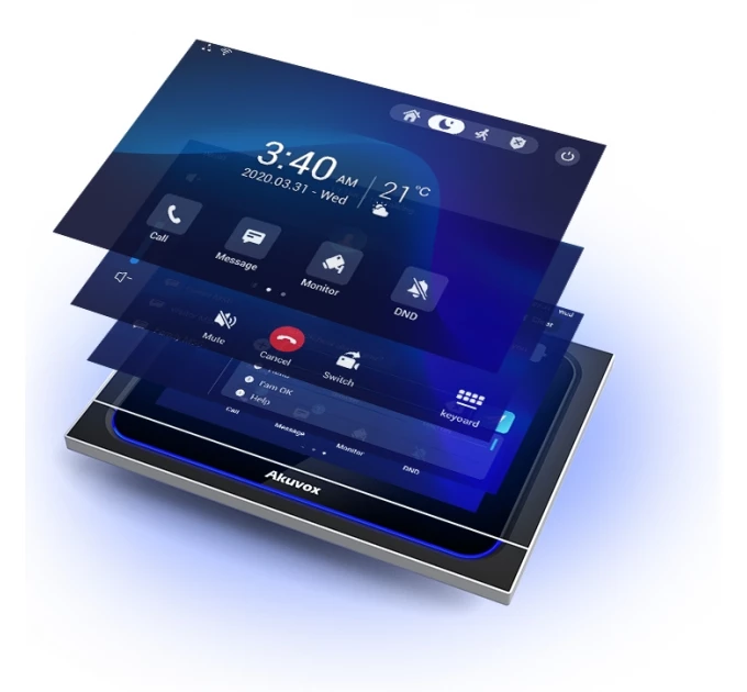 IP монитор (интерком-панель) Akuvox X933W