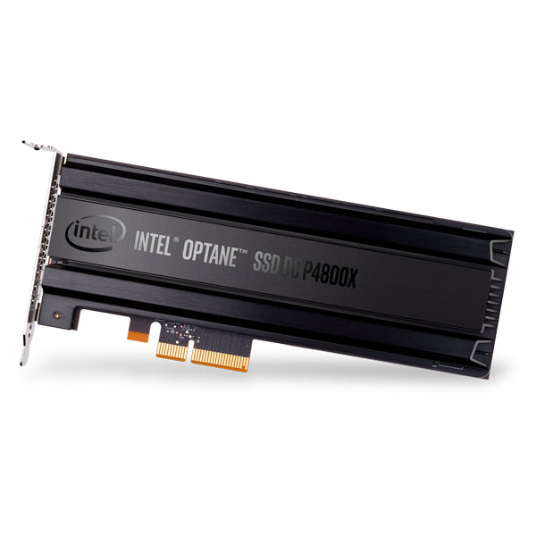 Накопитель SSD Intel Optane DC P4800X Series 375GB, PCIe 3.0 x4, 3D XPoint, HHHL