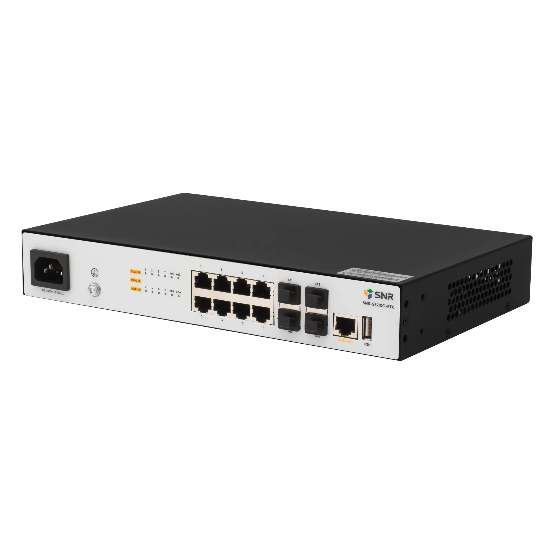 Управляемый коммутатор уровня 2+ SNR-S5210G-8TX