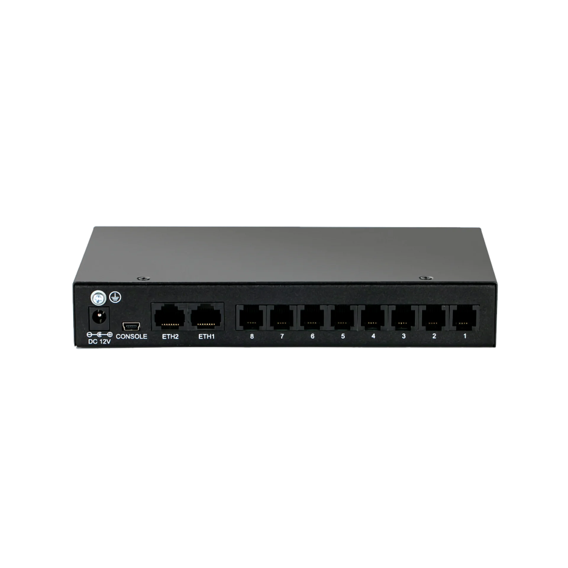 Шлюз VolP IPMATIKA, 8xFXS, 2xRJ45, MiniUSB