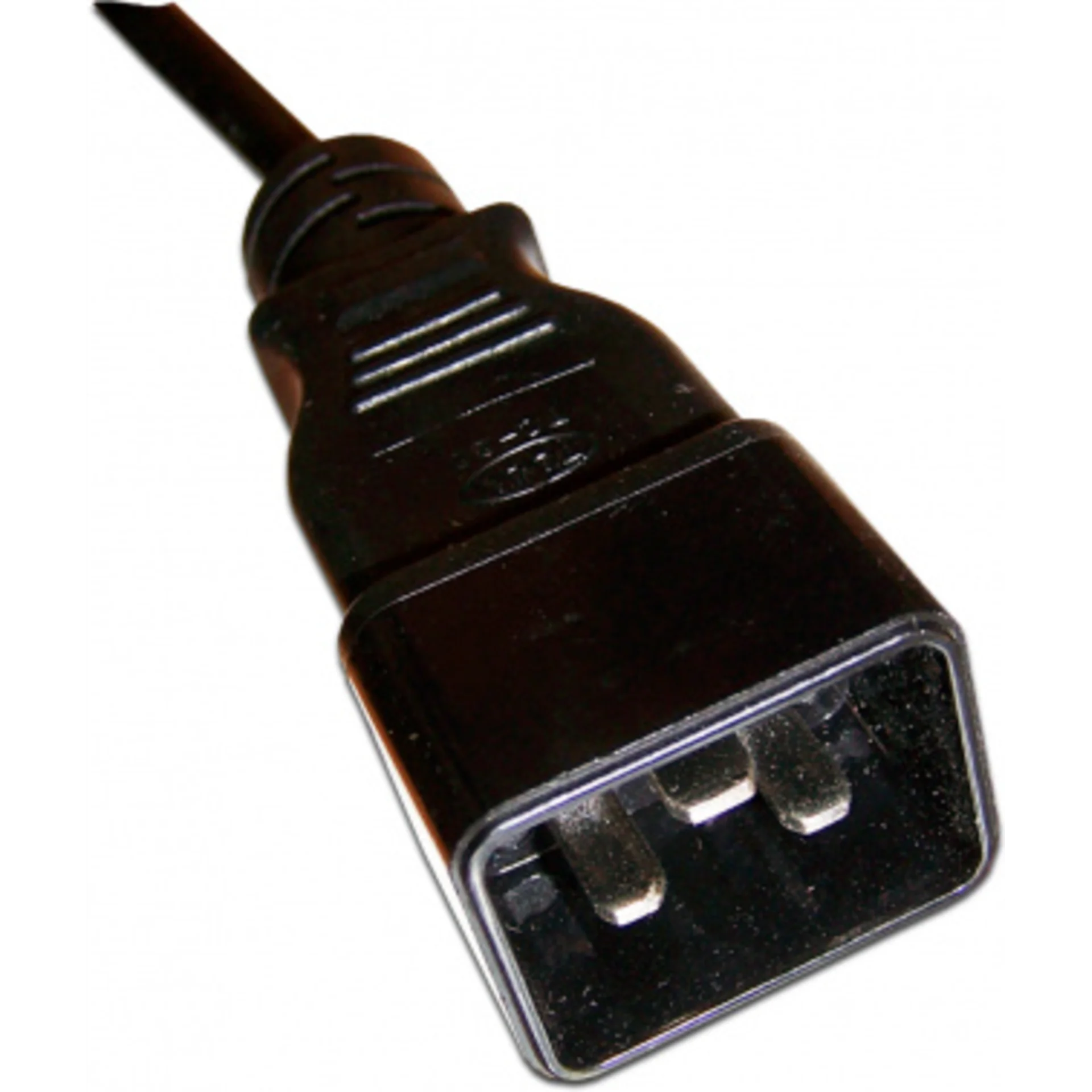 Кабель Lanmaster LAN-PP13/20-3.0-BK C13-C20 проводник.:3x0.75мм2 3м 220В 10А (упак.:1шт) черный
