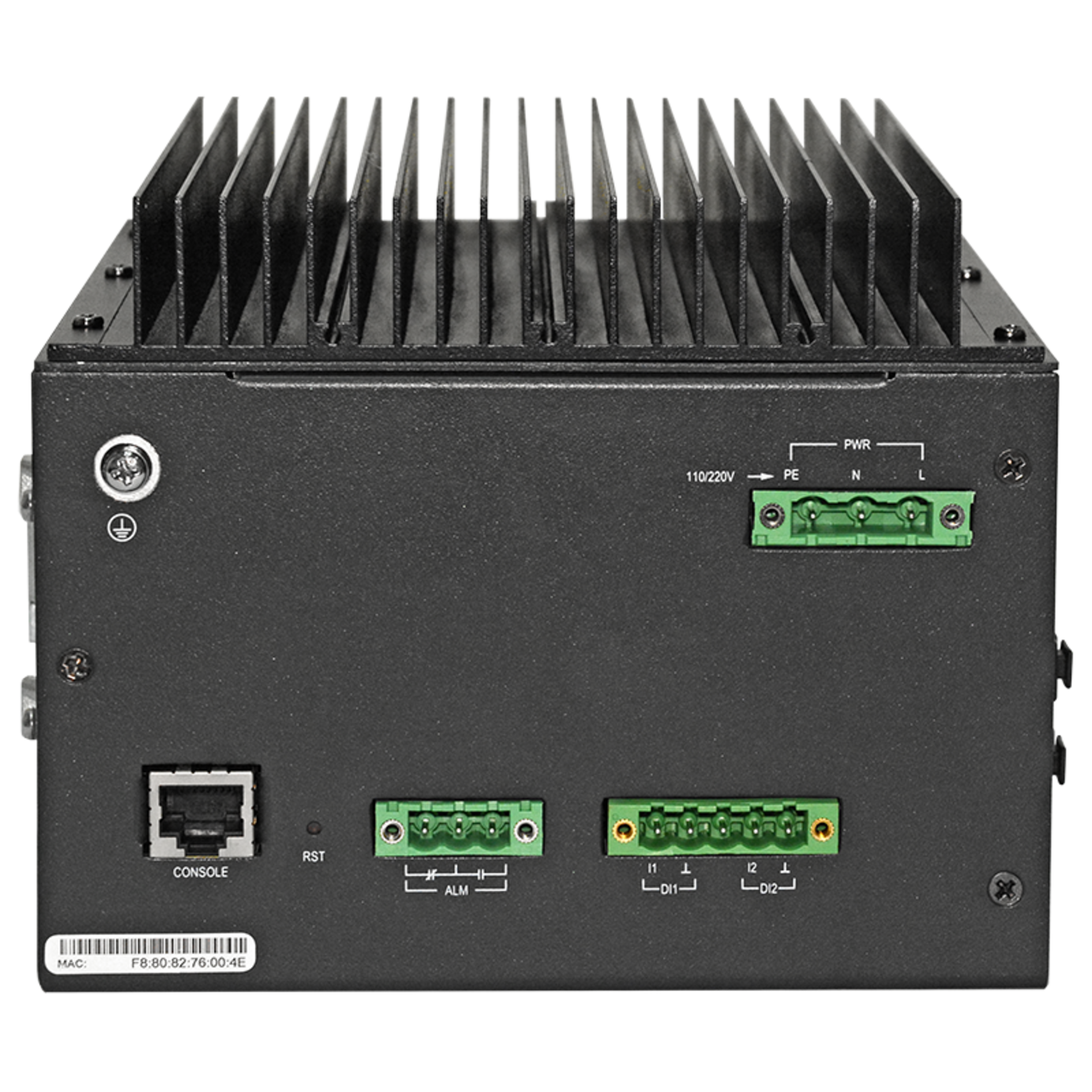 Управляемый промышленный POE коммутатор уровня 2 SNR-S212i-8POE-AC