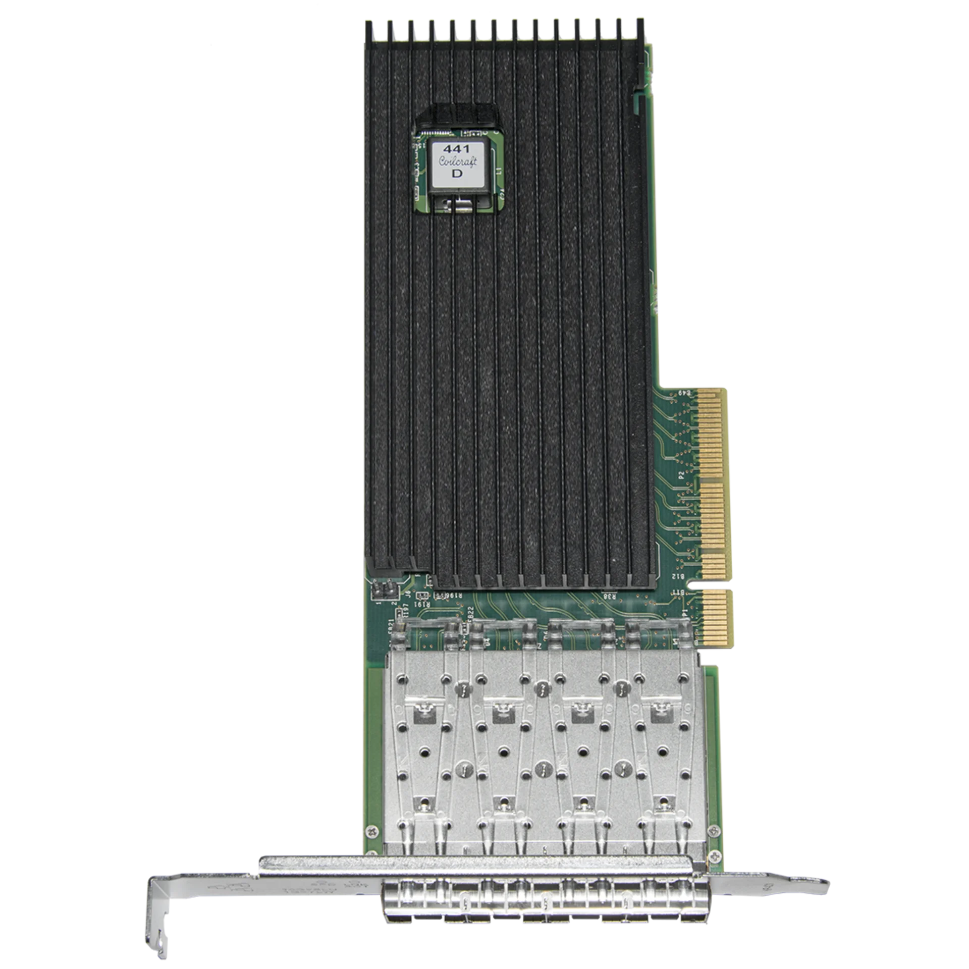 Сетевая карта 4 порта 10GBase-X (SFP+, Intel FTXL710AM1), Silicom PE310G4i71L-XR