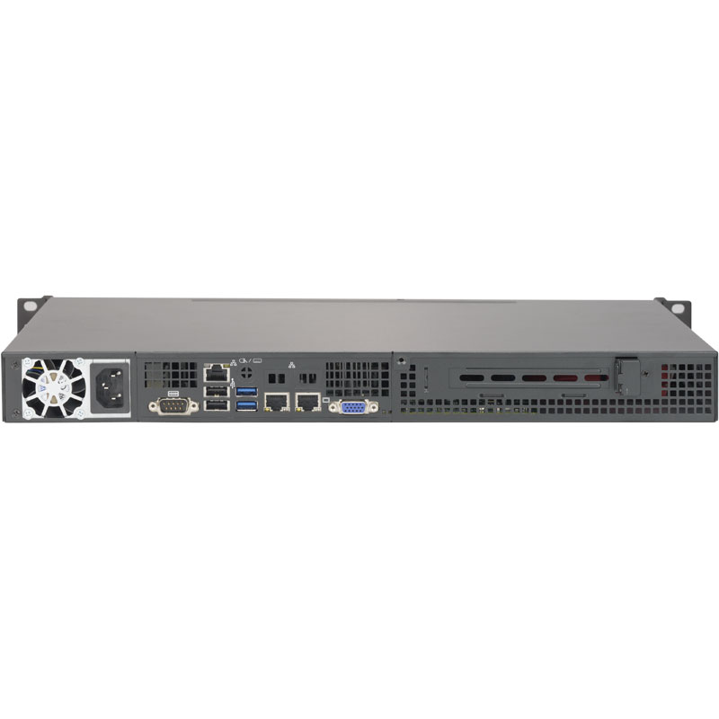 Платформа мини-сервер Supermicro 1U SYS-5019S-L, E3-1200V5, DDR4, 2x2.5"HDD, 2х1000Base-T