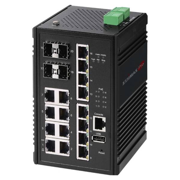 Промышленный коммутатор Edimax IGS-5416P