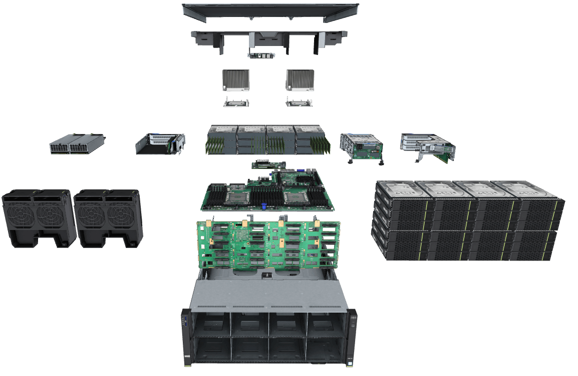 Серверная платформа xFusion FusionServer 5288 V5 H52H-05-B36AFF