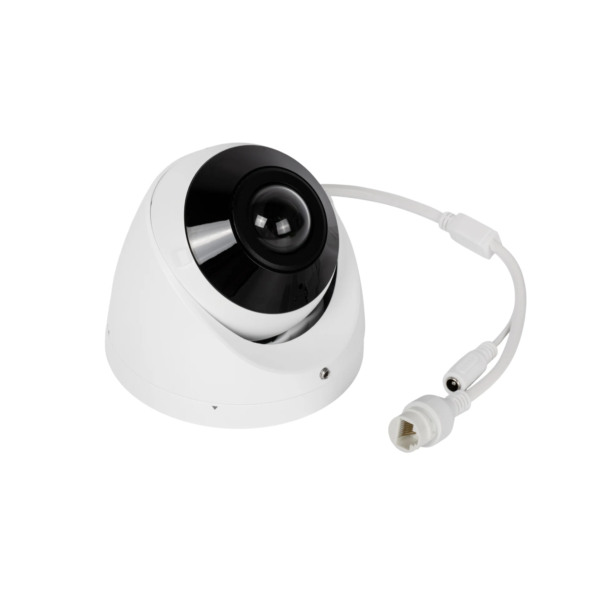 Камера сетевая купольная 5Мп OMNY HS-3605P1AWF16K-0 с микрофоном, объектив 1.68мм,обзор 180°, WDR, ИК-подсветка