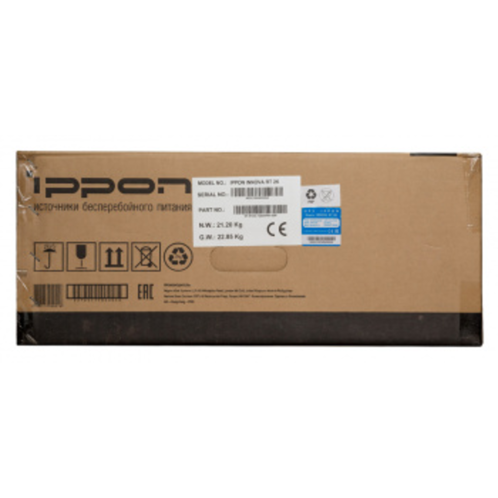 Источник бесперебойного питания Ippon Innova RT 2000 1800Вт 2000ВА черный