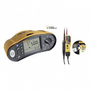 Комплект Fluke 1664 SCH-TPL KIT/D - тестер электроустановок и тестер напряжения Комплект Fluke 1664 SCH-TPL KIT/D - тестер электроустановок и тестер напряжения