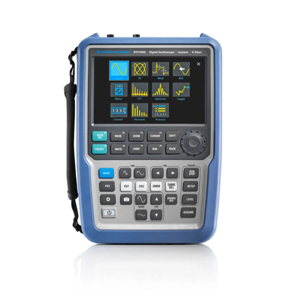 Портативный осциллограф Rohde Schwarz RTH1002 PLUS 2 канала 200 МГц мультиметр изолированные входы беспроводной доступ