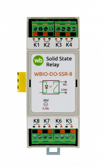 Модуль ввода-вывода Wirenboard WBIO-DO-SSR-8 купить в интернет-магазине Tinvest в России, низкие цены, доставка