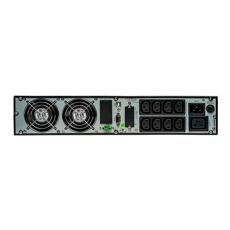 ИБП Systeme Electric Smart-Save Online SRT, 3000VA/3000W, On-Line, Extended-run, Rack 2U(Tower convertible), LCD, Out: 8xC13+1xC19, SNMP Intelligent Slot, USB, RS-232