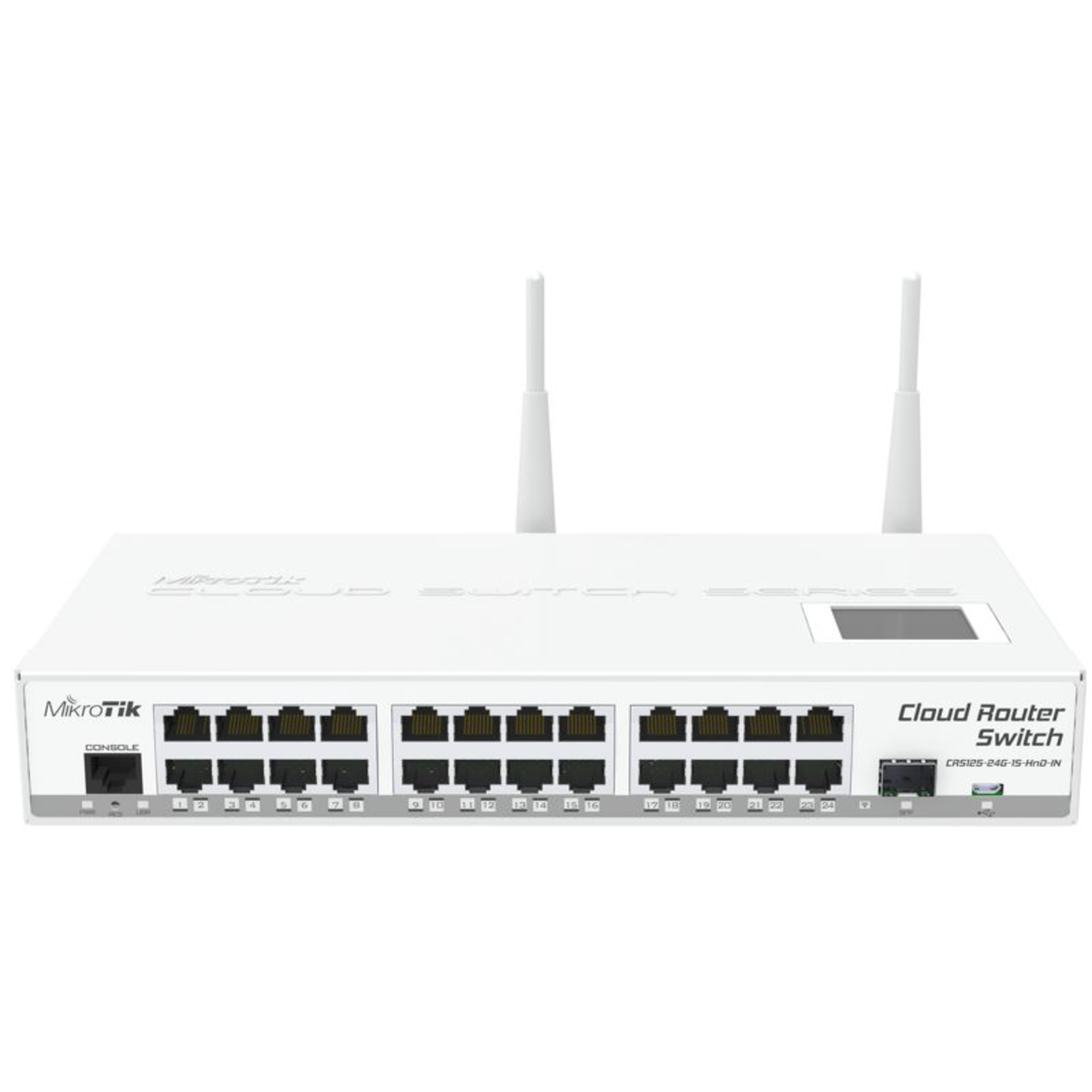 Коммутатор Mikrotik Cloud Router Switch 125-24G-1S-2HnD-IN (RouterOS L5)