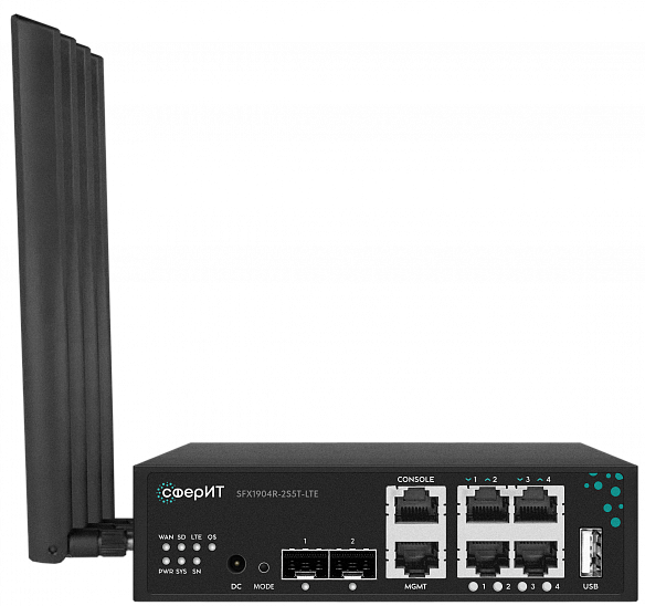 Маршрутизатор СферИТ WAN SFX1904R-2S5T-LTE