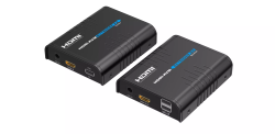 Удлинитель HDMI KVM Lenkeng LKV373KVM-5.0 по витой паре cat6, FullHD, до 120 м
