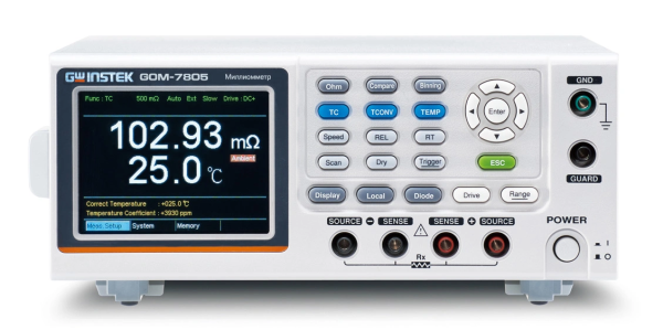 Микроомметр GW Instek GOM-7805