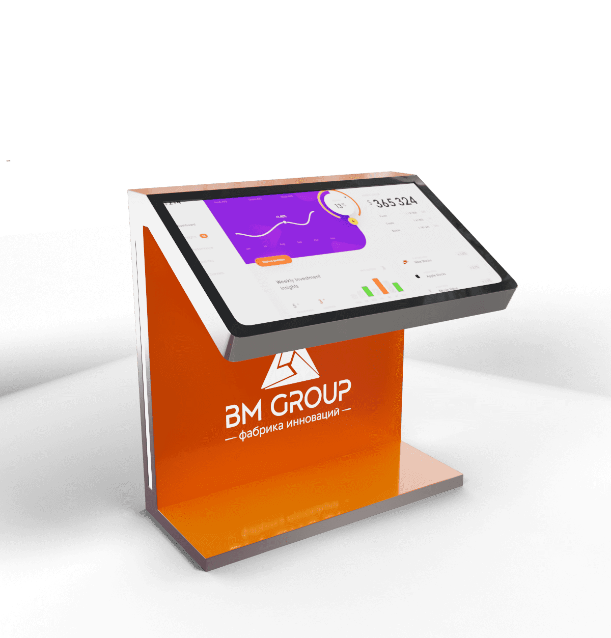 Интерактивные сенсорные столы BM Galaxy