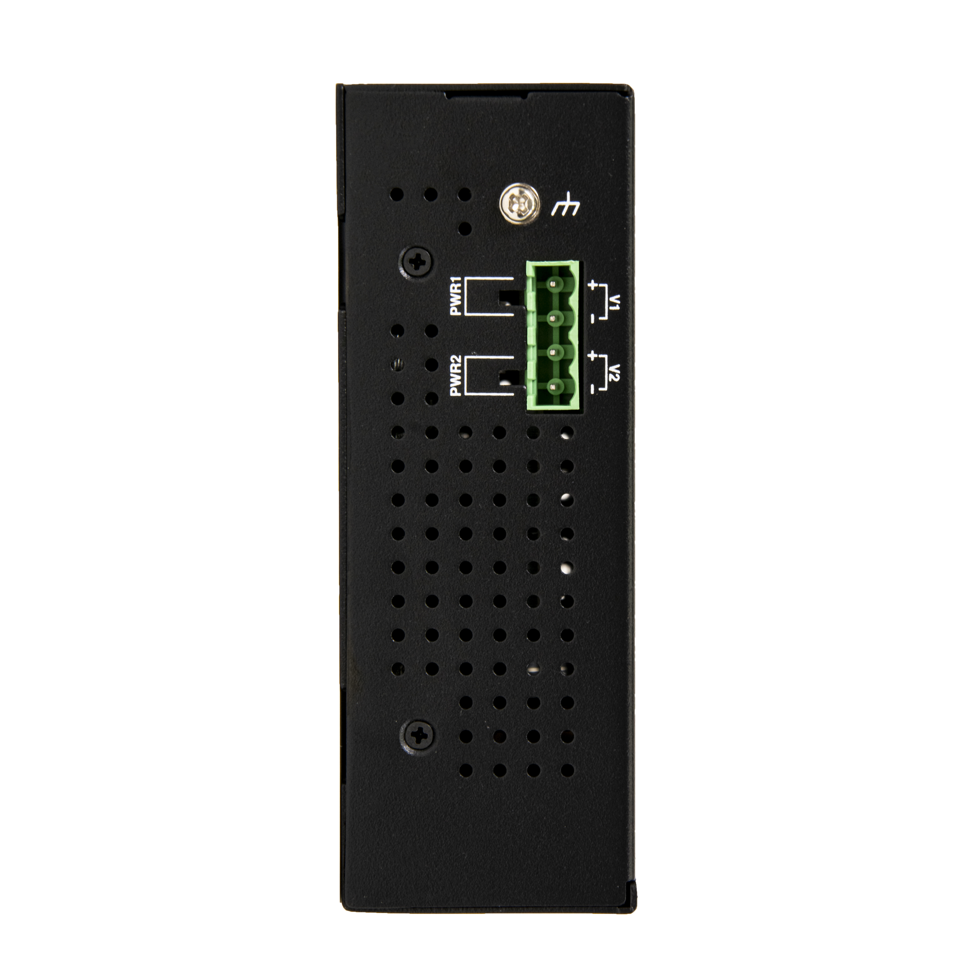 Неуправляемый промышленный 4 портовый PoE коммутатор POWERTONE PUS-TS04G-i