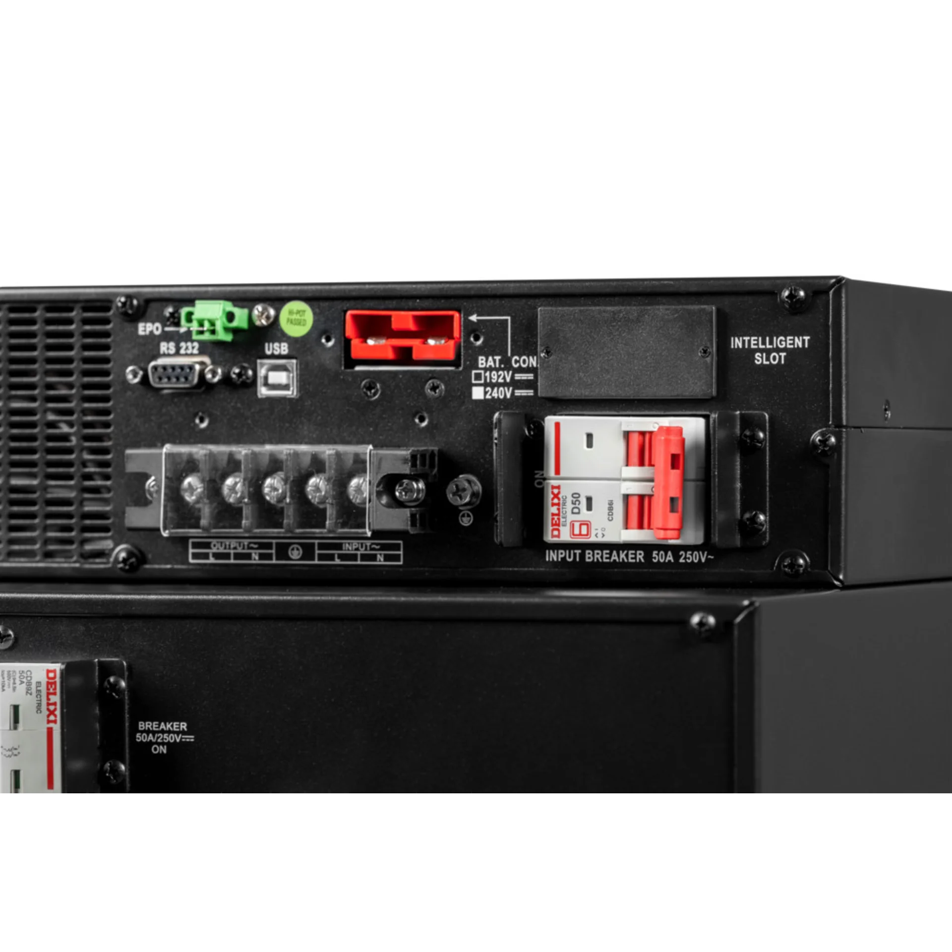 Источник бесперебойного питания Smart-Save Online SRV Systeme Electric 6000 ВА, конвертируемый форм-фактор 5U, 230 В, 1:1, клеммный вход/выход, SmartS