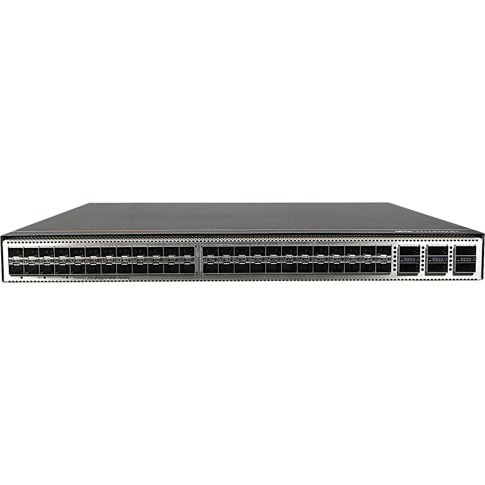 Коммутатор Huawei CE6863E-48S6CQ-B с 2-мя оптическими модулями QSFP-100G-SWDM4 в комплекте