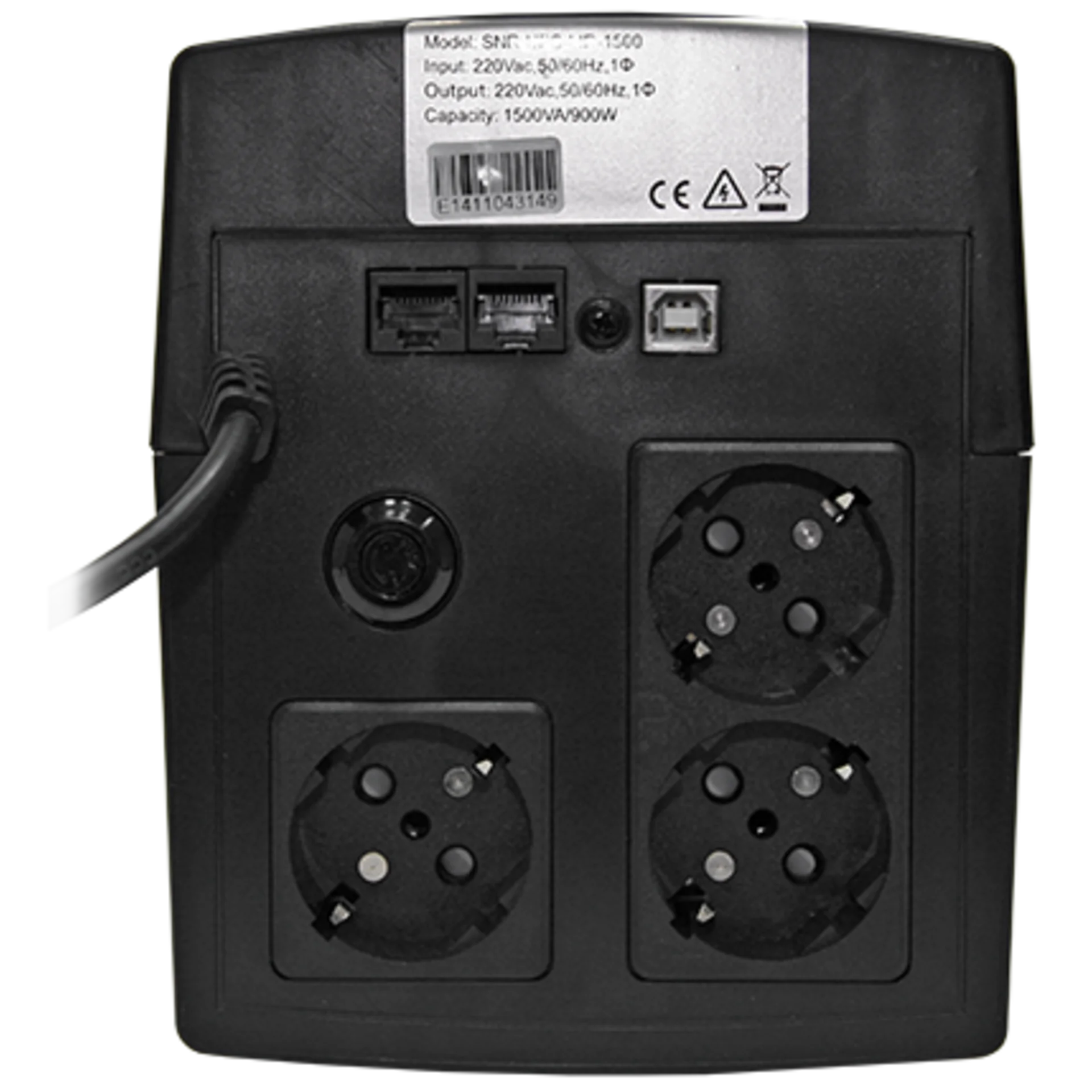 Источник бесперебойного питания Line-Interactive, 1500 VA, настольный