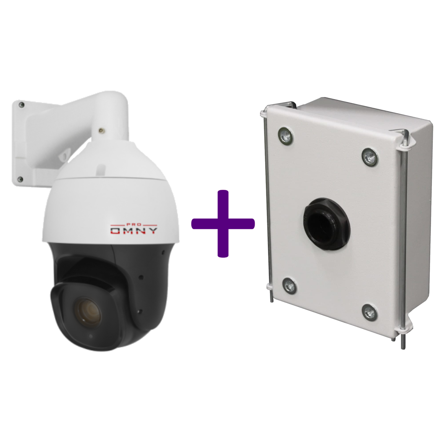 IP камера поворотная 2Мп OMNY PRO F12A v3 x33 c 33х оптическим увеличением и монтажной коробкой OMNY ACC UB v2