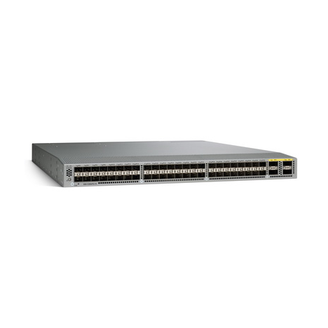 Коммутатор Cisco Nexus N3K-C3064PQ-10GE без лицензии N3K-LAN1K9 (некондиция, неисправен один порт QSFP+)