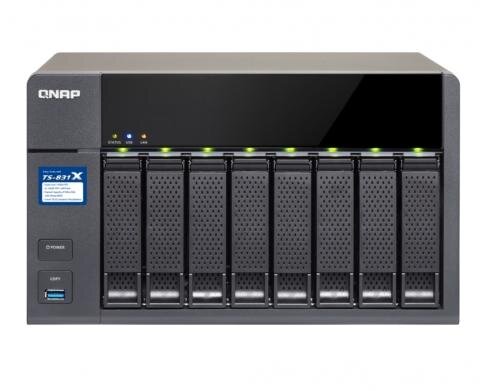 QNAP TS-831X-8G система хранения данных