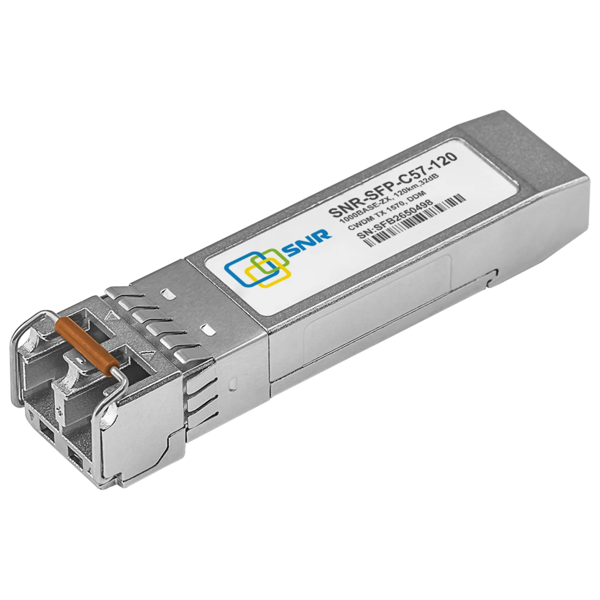 Модуль SFP CWDM оптический, дальность до 120км (32dB), 1570нм