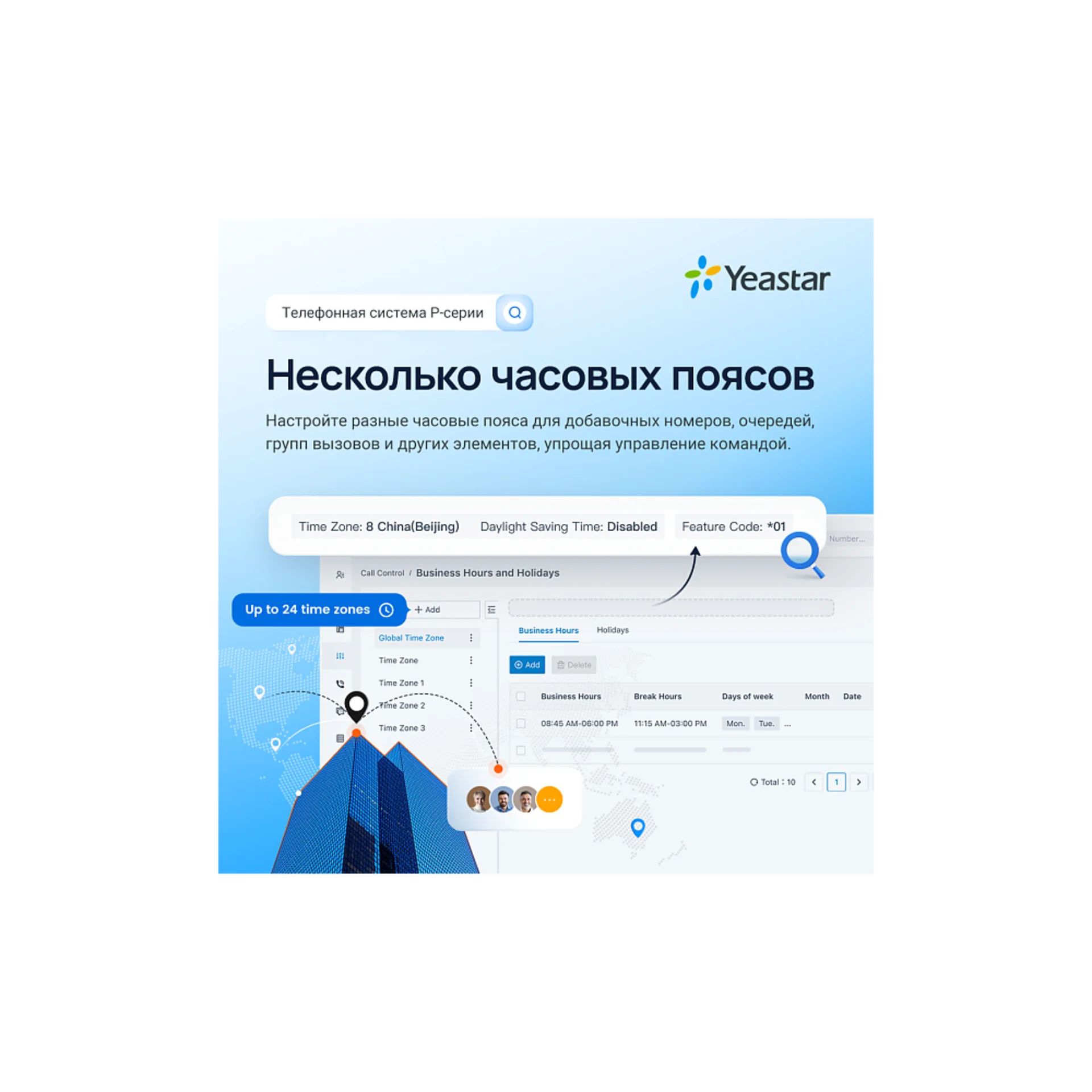 Лицензия Yeastar PSE Out Bound Call Center (годовая)