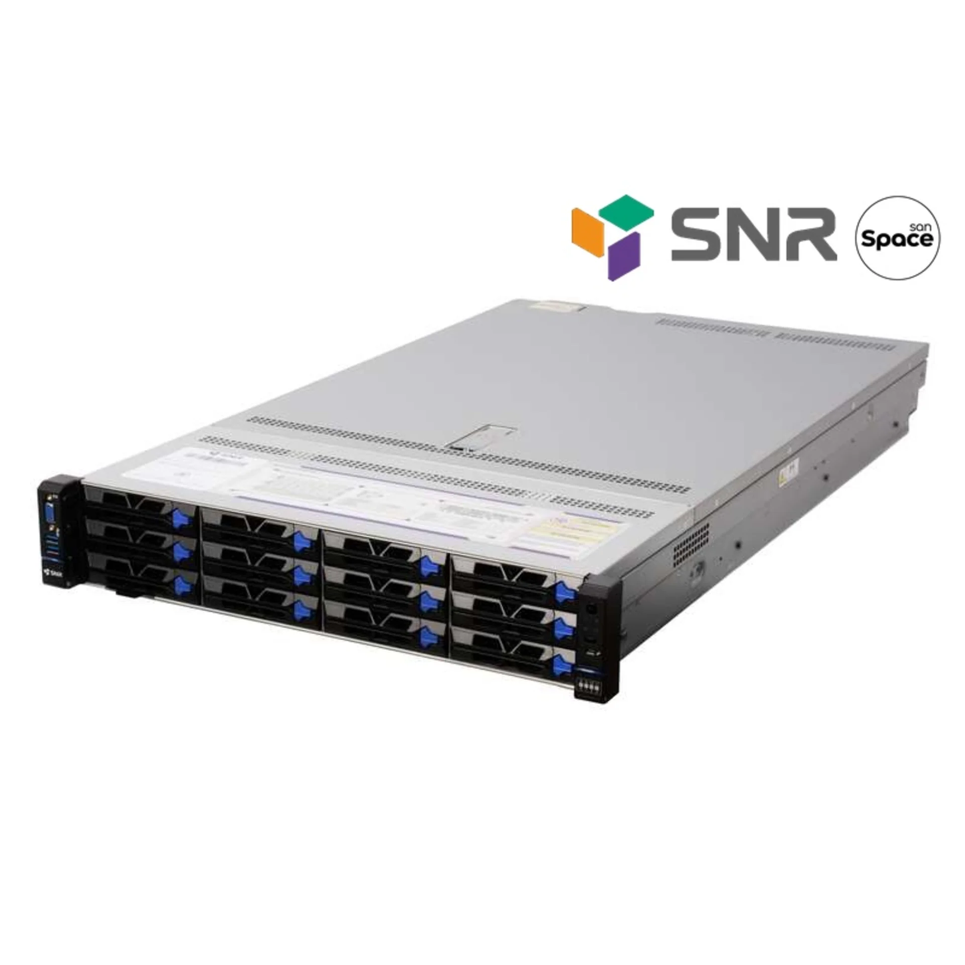 Система хранения данных 2U SNR-DSS212-S (1xCtrl, до 12xHDD/SSD, 1x480GB SSD M.2, 2x16G FC)
