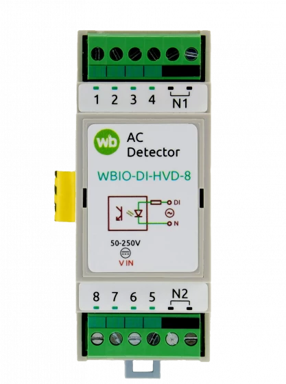 Модуль ввода-вывода Wirenboard WBIO-DI-HVD-8 купить в интернет-магазине Tinvest в России, низкие цены, доставка