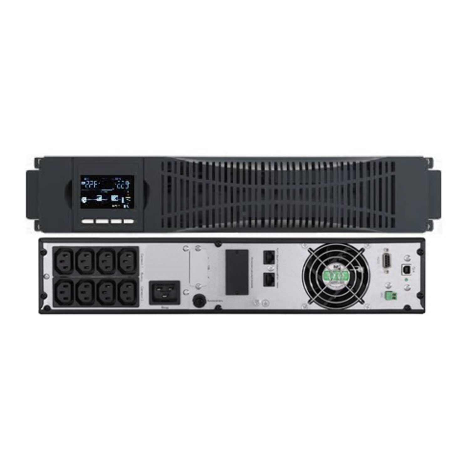 Источник бесперебойного питания он-лайн SNR ELEMENT II 2000ВА/2000Вт (PF-1.0), 1ф:1ф (220-240В), 48В (DC), без АКБ (ток заряда 12А) (уценка 2)