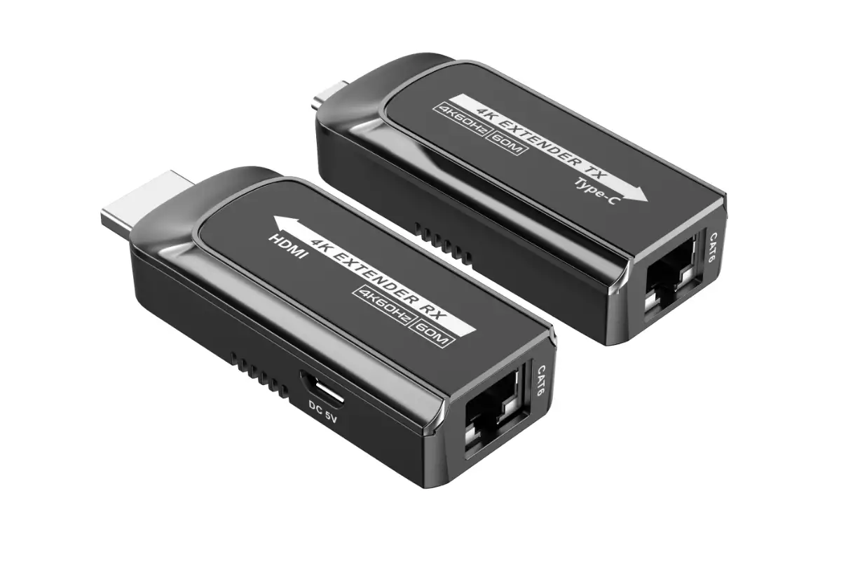 Удлинитель HDMI по витой паре Lenkeng LKV600H, 4K, до 60 м