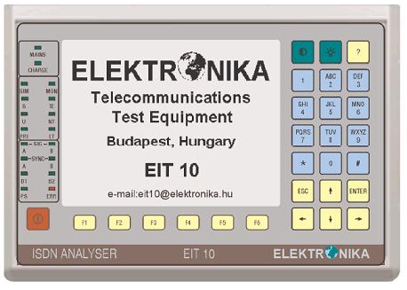 Elektronika EIT 10 - анализатор ISDN