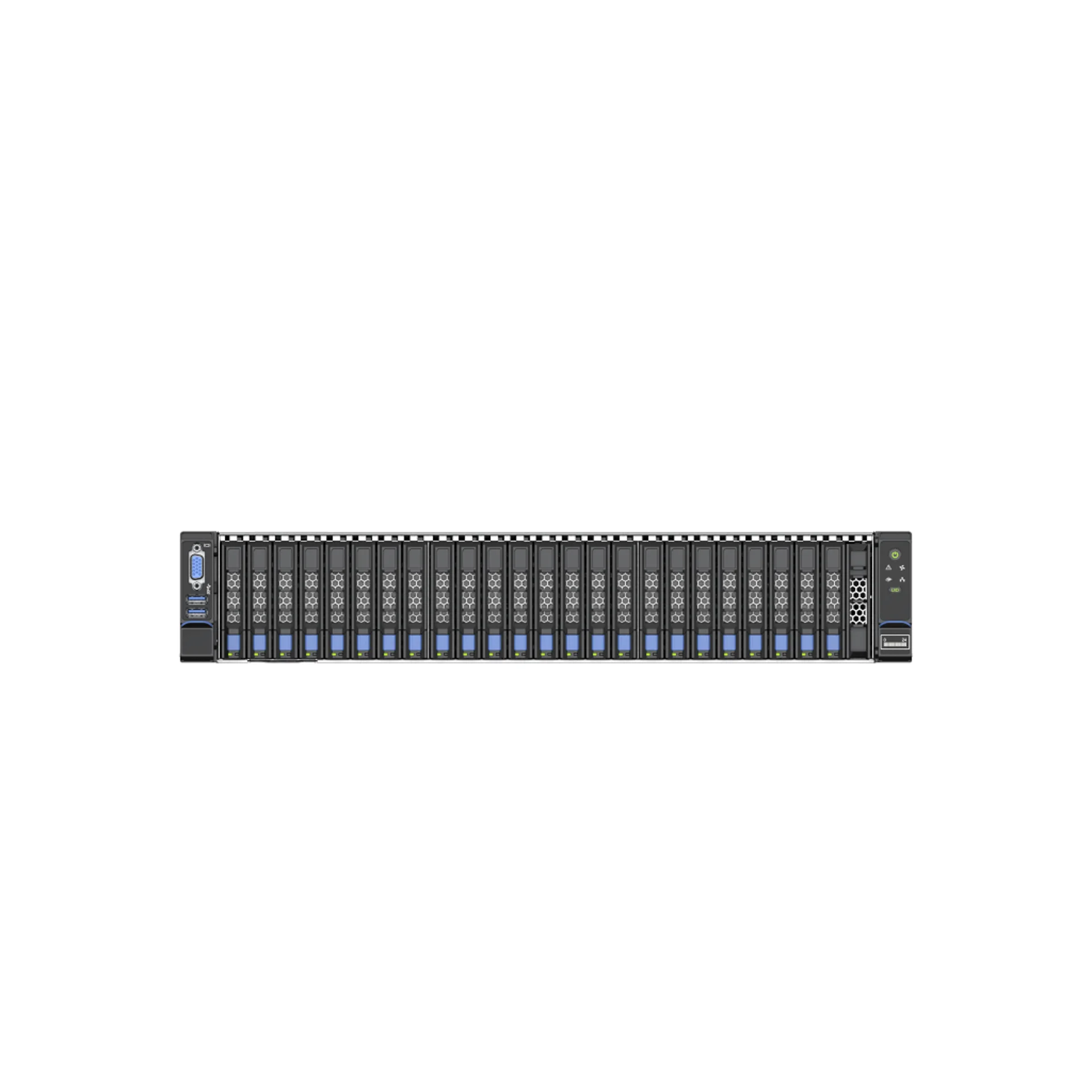 Серверная платформа SNR-SR2625LS-NV, 2U, Xeon 6, DDR5, 25xHDD, резервируемый БП