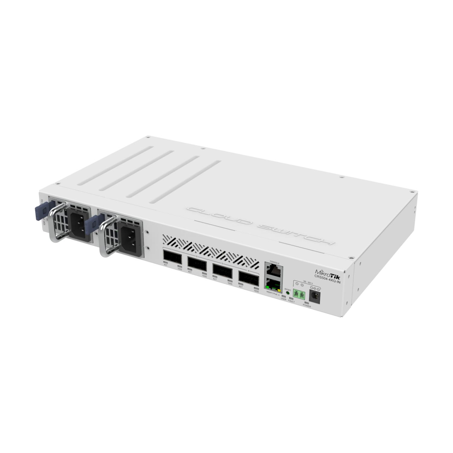 Коммутатор MikroTik Cloud Router Switch CRS504-4XQ-IN
