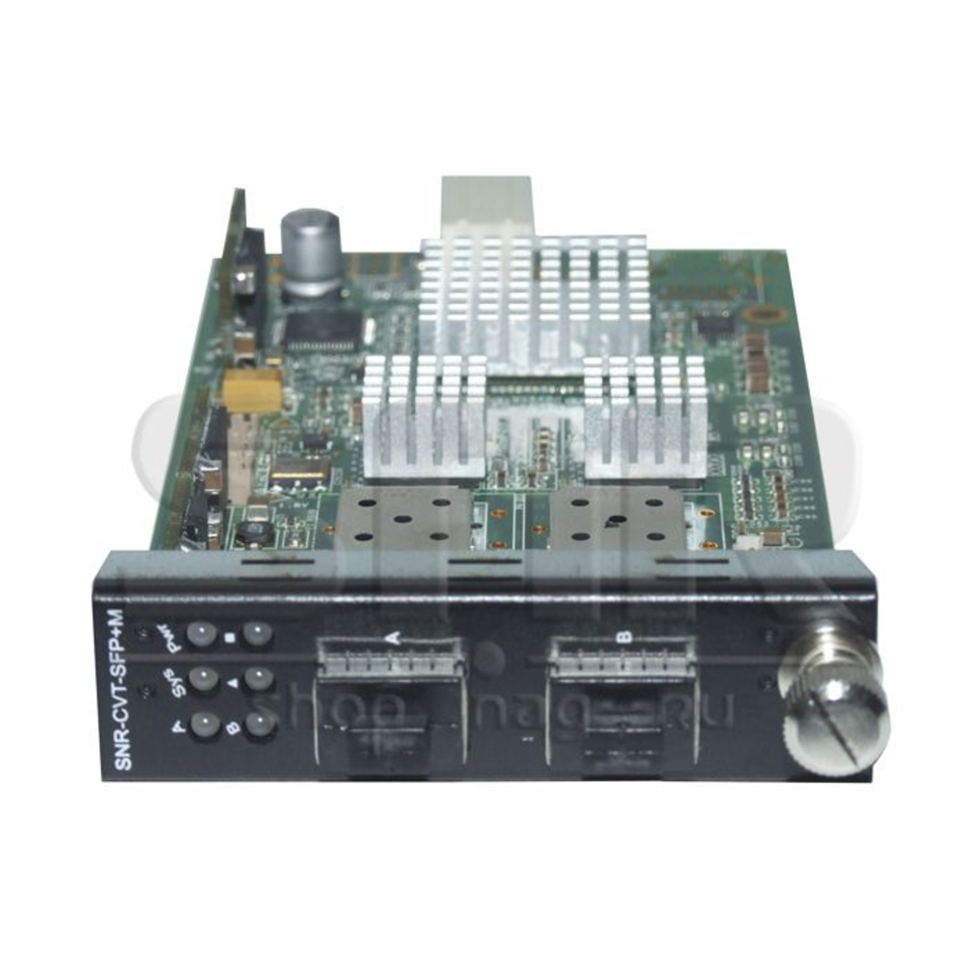 Медиаконвертерная карта SFP+/SFP+ 10G для установки в шасси SNR-CVT-CHASSIS-10G