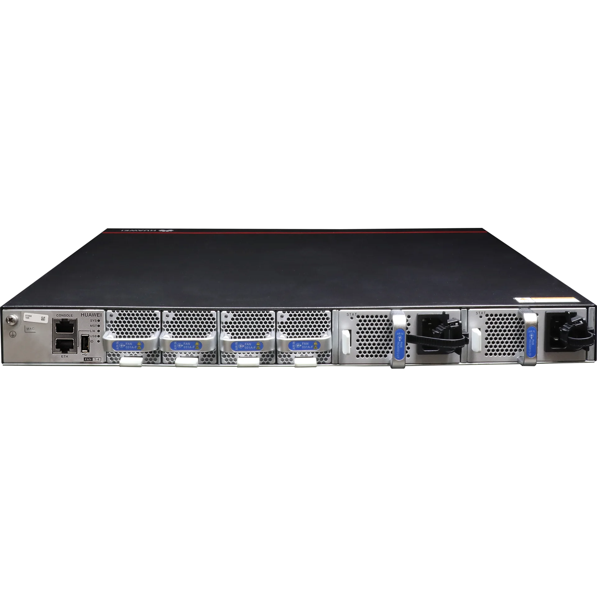Коммутатор Huawei CE6865E-48S8CQ-B Switch (48*25G SFP28, 8*100G QSFP28, 2*AC power modules, 4*fan modules, port-side intake)