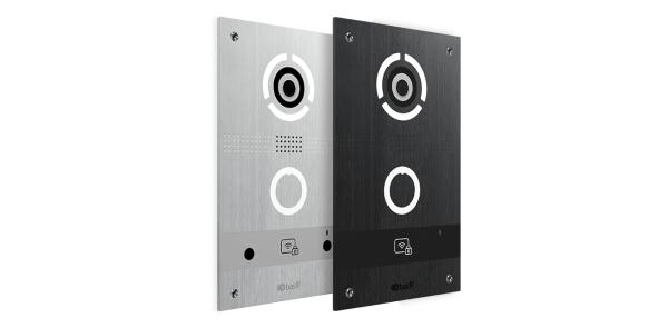 IP вызывная панель BAS-IP AV-08FBL SILVER / BLACK
