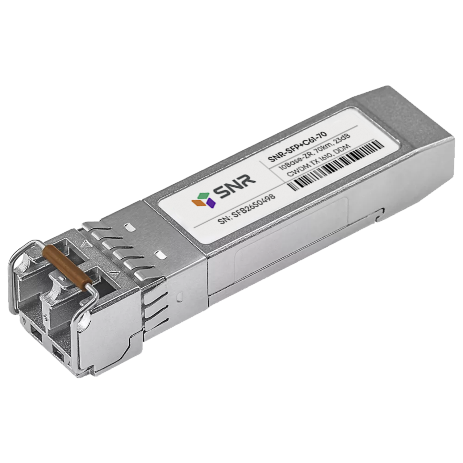 Модуль SFP+ CWDM оптический, дальность до 80км (23dB), 1610нм