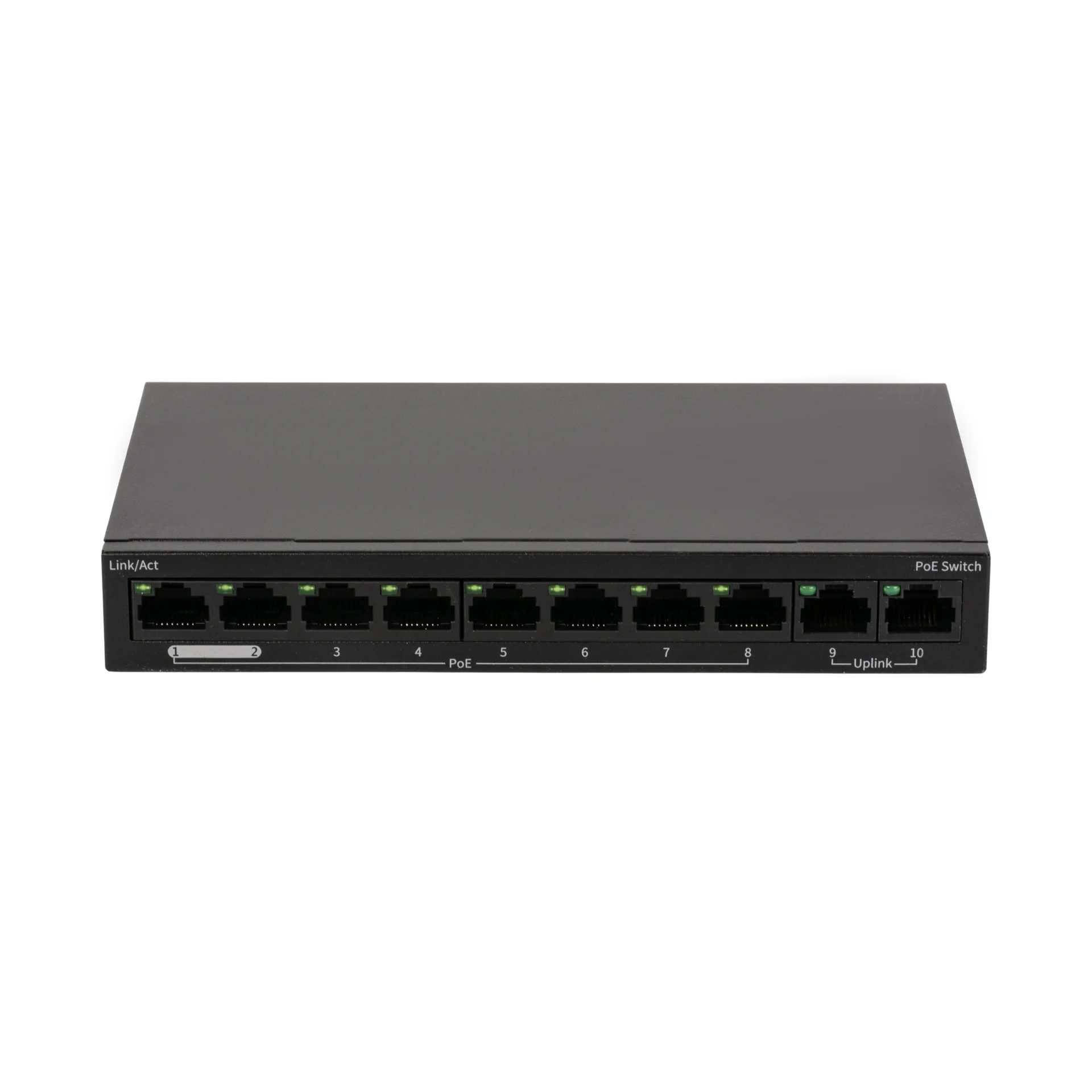 Неуправляемый 8 портовый POE коммутатор Uniview NSW2020-10T-POE-IN-NB