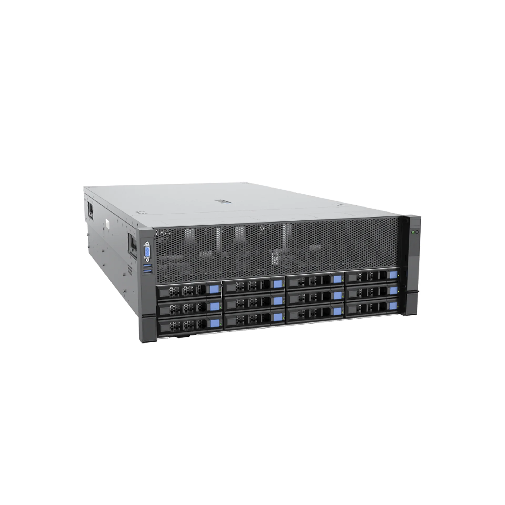Серверная платформа SNR-SR4608LSG, 4U, Xeon 6, DDR5, 12xHDD, 8GPU, резервируемый БП