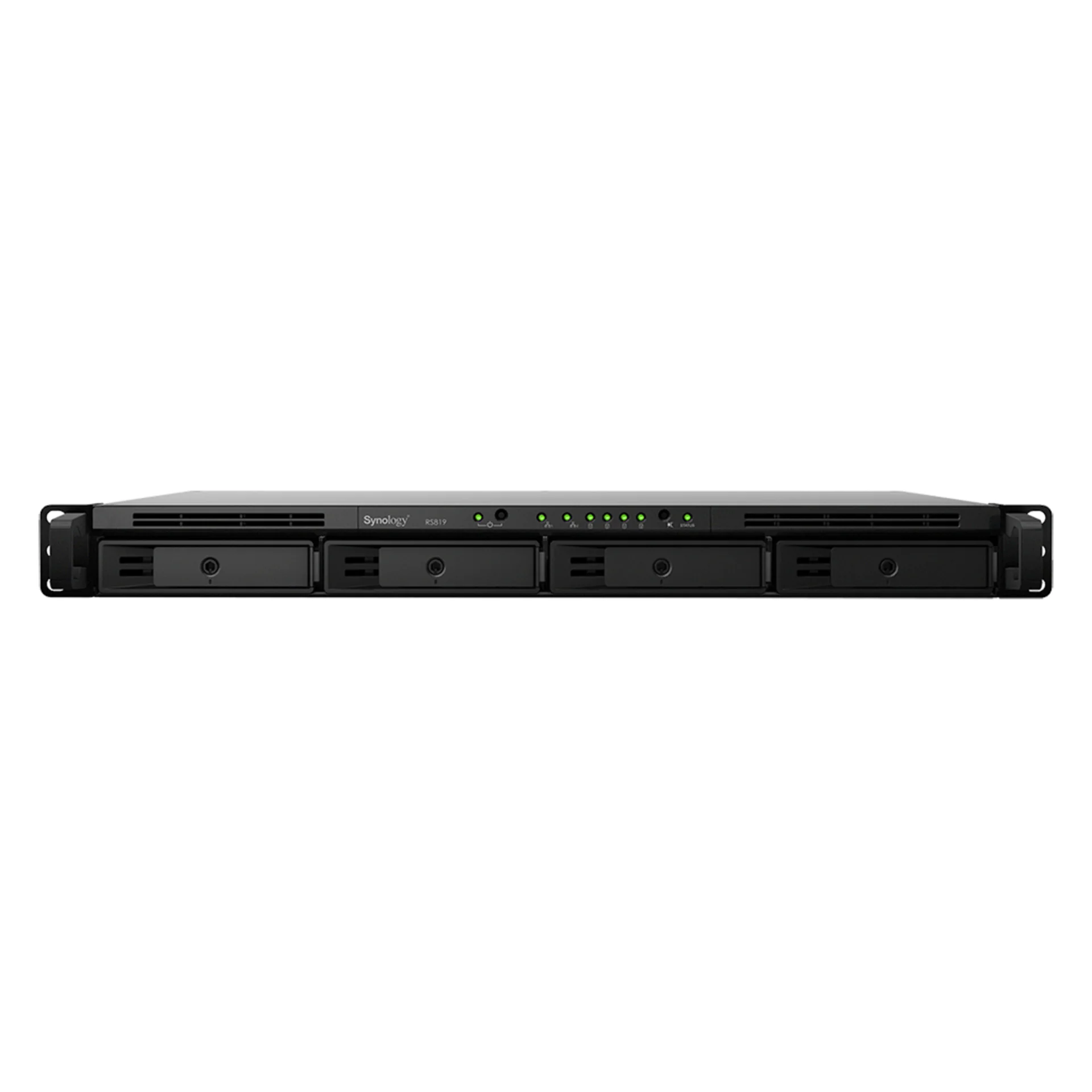 NAS-сервер Synology RackStation RS819, 4xHDD 3,5", 2х1000Base-T, один БП, без дисков